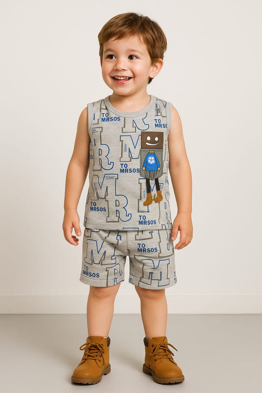 Stylish and Playful Shirt and Short