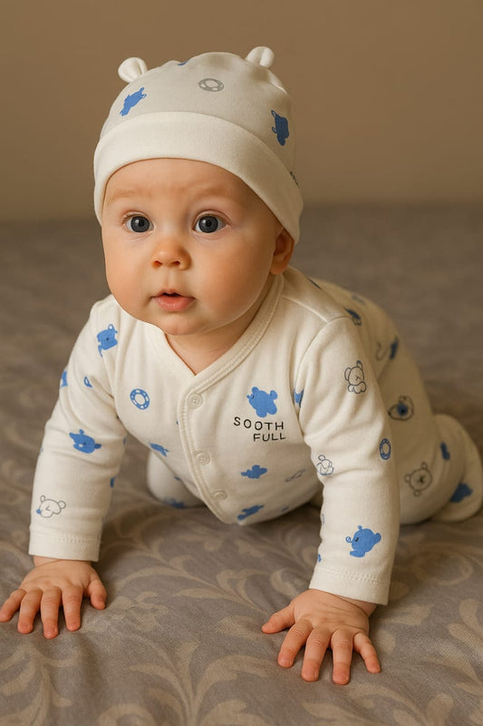 Adorable and Cosy Baby Unisex 12 Pieces Set For Newborns