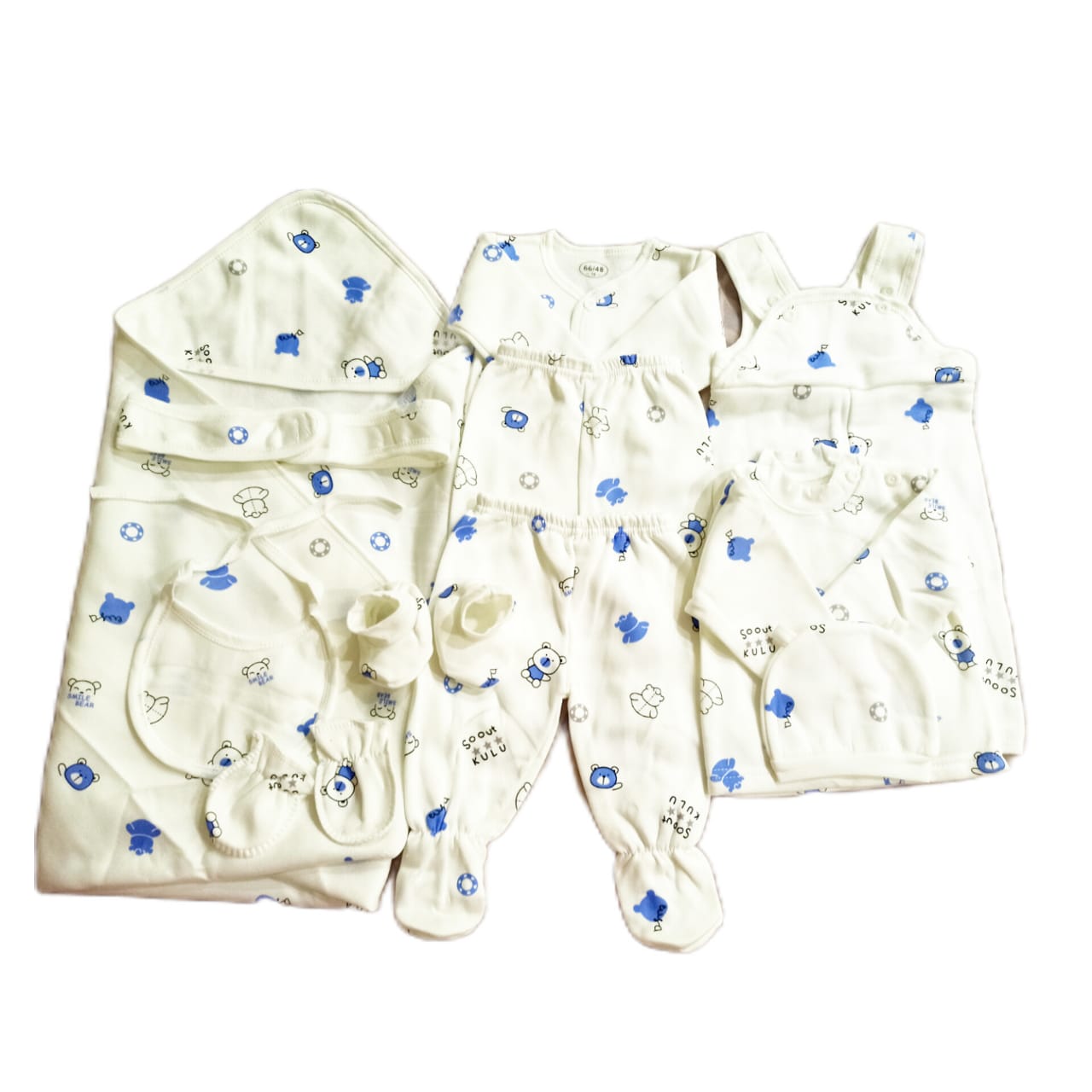 Adorable and Cosy Baby Unisex 12 Pieces Set For Newborns