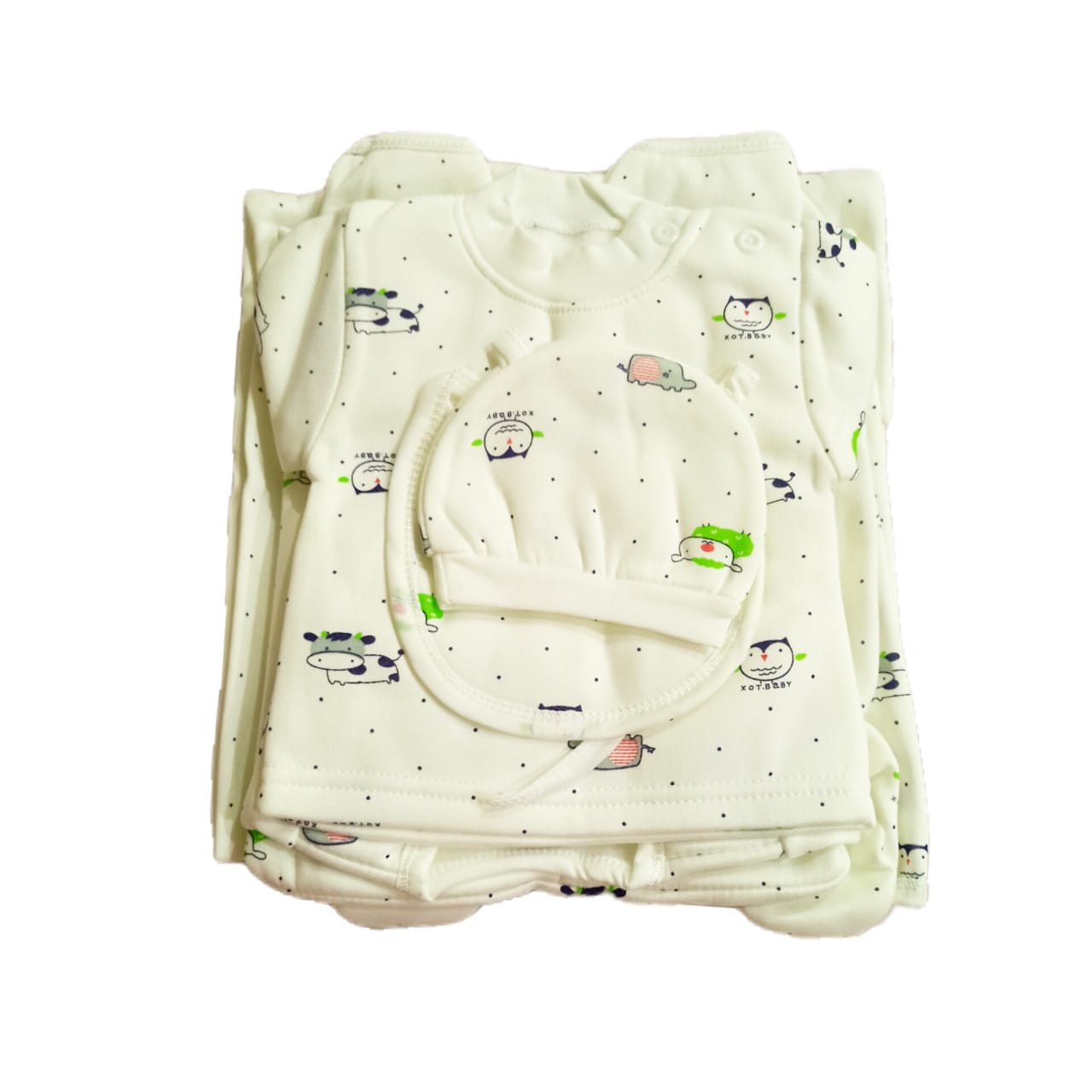 Adorable and Cosy Baby Unisex 12 Pieces Set For Newborns